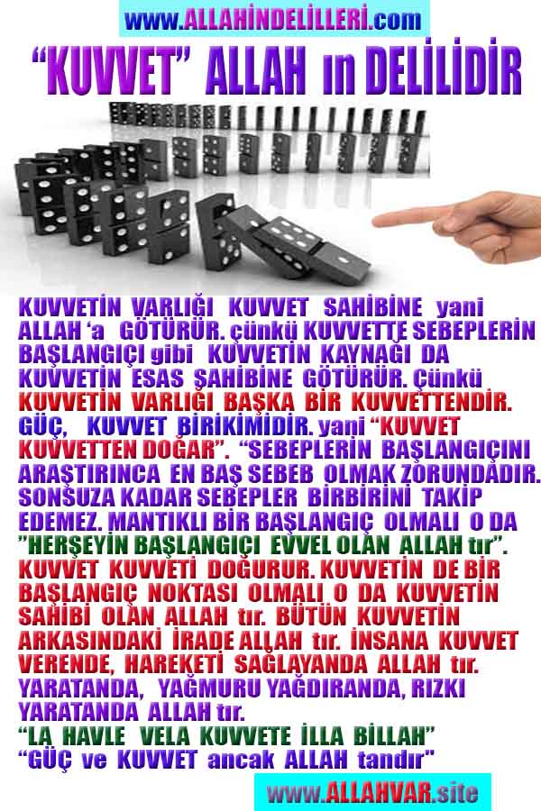 allahin varliginin delilleri, allahin delilleri, allah-delilleri, allah delil, allah var delilleri